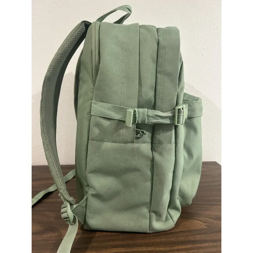 JanSport Main Campus Fx Backpack‎ Cordura Green Laptop Sleeve Pocket Loden Frost